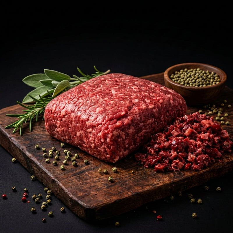 Wagyu Ground Beef packages