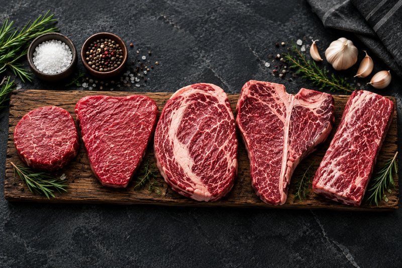 Black Angus Cut & Wrapped, Bulk Carcass